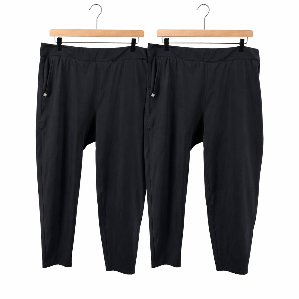 Figs On Shift Scrub Pants Lot of 2 Womens XXL Black Technical Collection 1000566